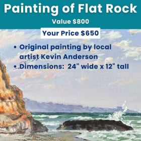 Kevin Anderson Painting of Flat Rock item