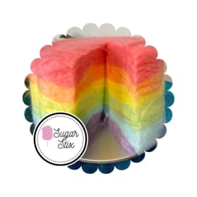 Sugar Stix - 11 inch Handmade Cotton Candy Cake item