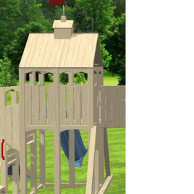 Sponsor part of the Play Structure: The Houses item