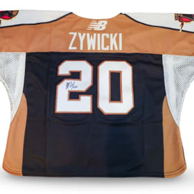 Jeff Zywicki Signed Rochester Rattlers Jersey item