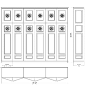 Altar Cabinets and closets item