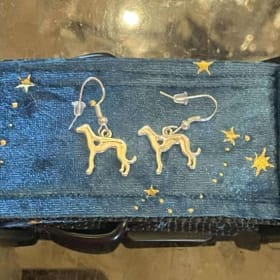 Boucles d'oreilles argentées Galgo item