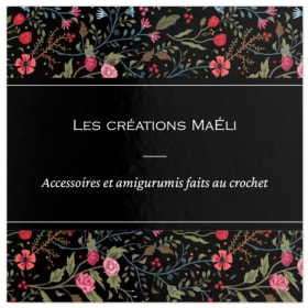 A068 - Maman pieuvre et son bébé au crochet item