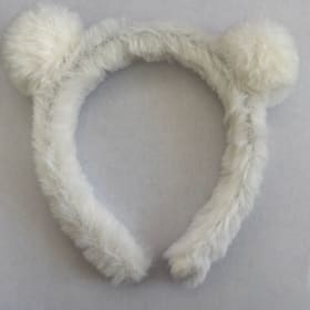 Bear Ears Headband - White Color item