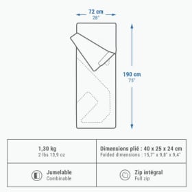 A084 - Sac de couchage – Arpenaz 10° item