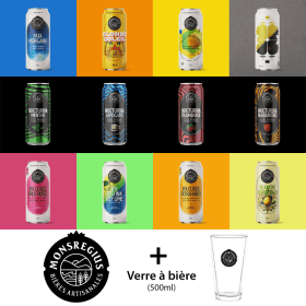 T002 - La Totale! 12 canettes et 1 verre de MonsRegius item