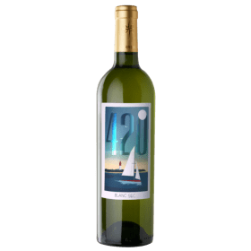 T034 - Bouteille de vin 420 Blanc Sec, France AOC Bordeaux item