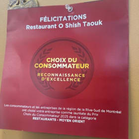 A077 - Un trio Shish taouk item