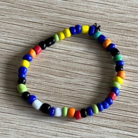 Multi-Color Beaded Bracelet item