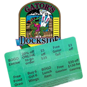 Gators Dockside Discount Card item