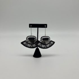 #51 Sealskin Beaded Earrings item