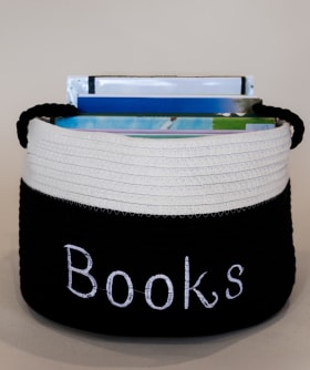#1 Crestwood Teacher Book Basket (3's Class Gift) item