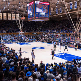 Four (4) Duke men’s basketball home game tickets item