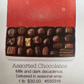 1lb assorted chocolates item