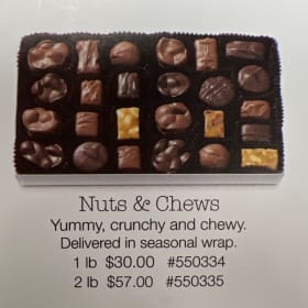 2lb assorted nuts and chews item