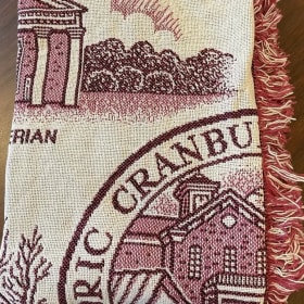 Cranbury Throw Blanket and Book item
