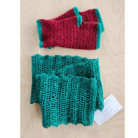 Heart of Yarn Handmade - Hand Warmers & Infinity Scarf item