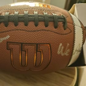 PSU Football Head Coach James Franklin autographed football item