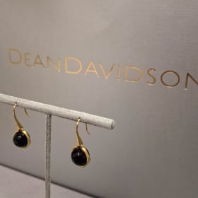 8. Ipanema Droplet Earrings Black Onyx (V. $215) item