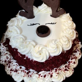 Red Velvet Reindeer Cake item