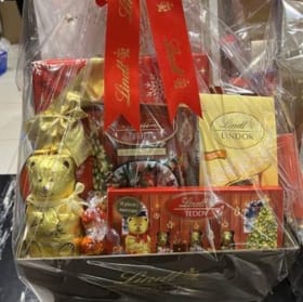 40. Lindt Festive Basket  (V. $150) item