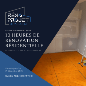 A074 - Certificat cadeau pour 10h de rénovation item