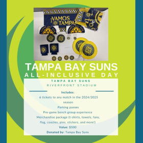 A Day With the Tampa Bay Suns item