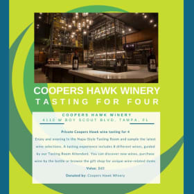 Coopers Hawk Winery Tasting For 4 item