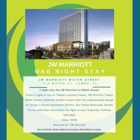 JW Marriott One Night Stay item