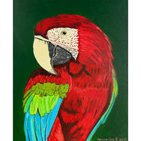 Red Parrot by Mercedes Harn item