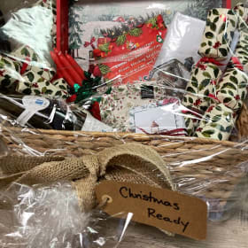 90. Christmas-Ready Basket (Value: $225) item