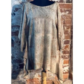 Shibori Rayon Tunic by Laverne Zabielski item