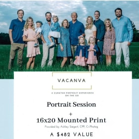 Portrait Session and Mounted Print by Vacanva item