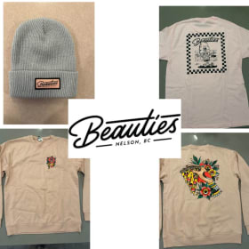 Beauties Merch Bundle: Sweatshirt (L), T-shirt (L) & Toque item