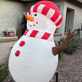 Blow Up Snowman (Test Item) item