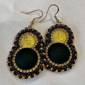 4- Beaded earrings item