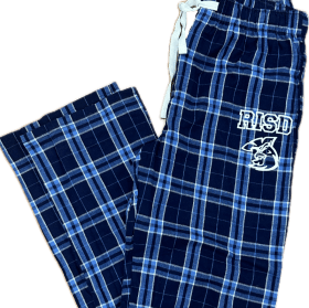 District Flannel Plaid Pajama- NAVY  (Size S) item
