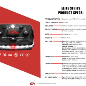 10 Pack of the Guardian Angel lights item