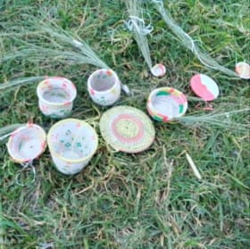 Batwa Basketry -Coaster / Wall Decor item