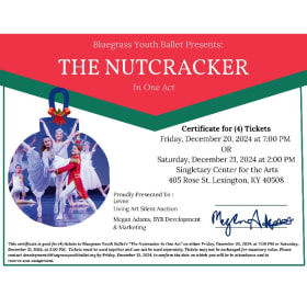 (4) The Nutcracker In One Act by Bluegrass Youth Ballet item