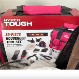 At home DIY Home Improvement Basket - 89 piece toolset, more item