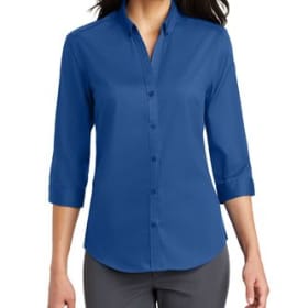 L665  3/4-Sleeve SuperPro™ Twill Shirt item