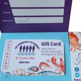Fish Market Birmingham Gift Card item