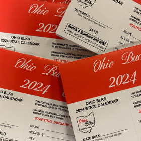 The Ohio Elks Buckeye Bucks calendars item