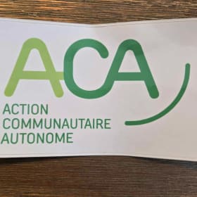 4 Autocollants (MEMBRE) Action fond blanc item