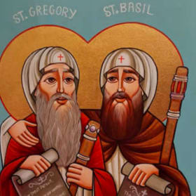 Iconostasis Icon - Sts. Basil, Gregory & Cyril item
