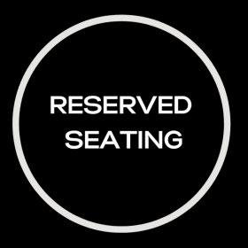 3. Reserved seating 2nd ROW - 4 SEATS item