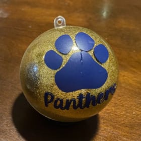 Round OC Ornament - Gold item