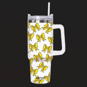 Softball Bow Tumbler - 40oz item