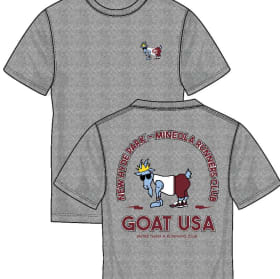 Custom Club GOAT Tee - Gray, Adult X-Small item